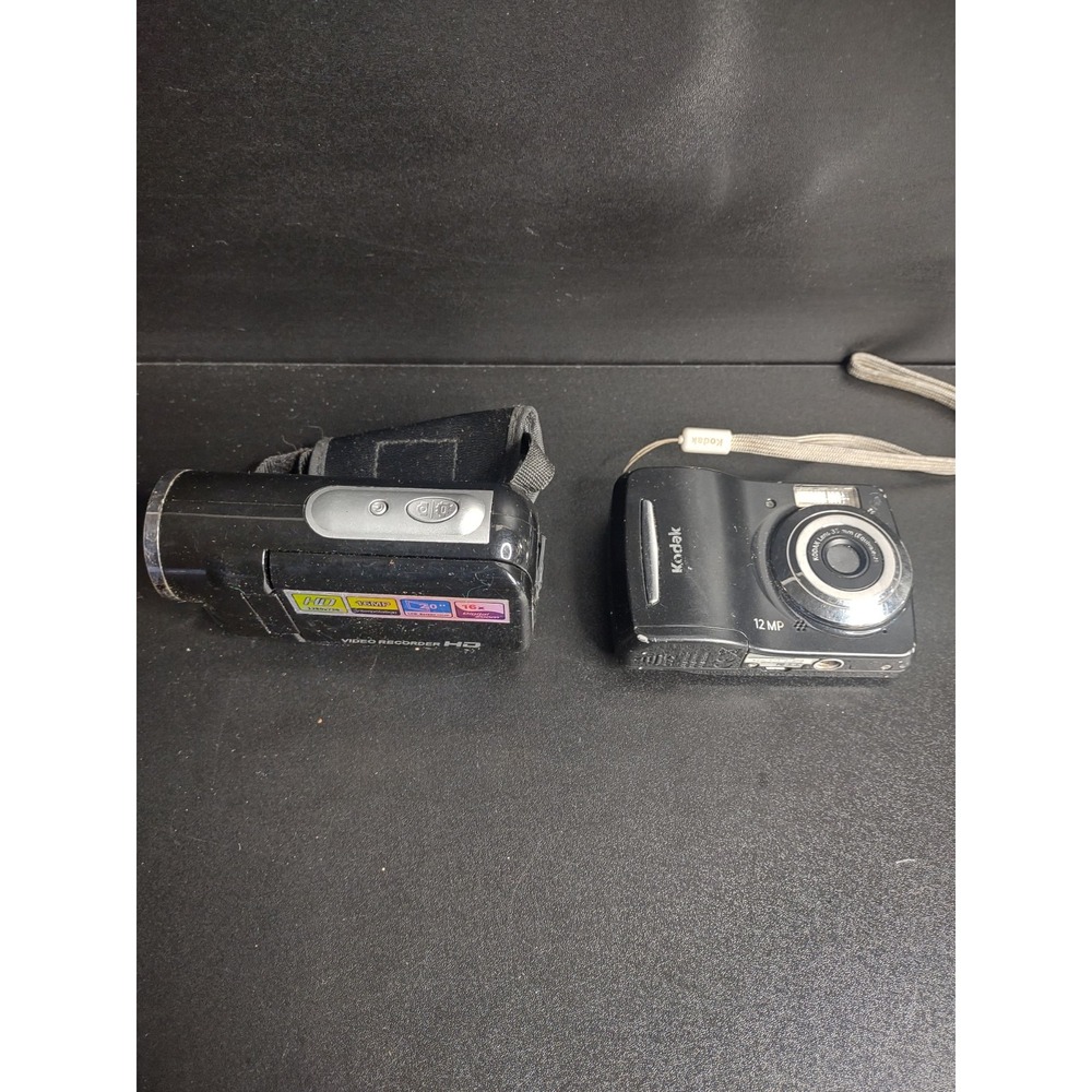 Lot of 2 Cameras PARTS ONLY